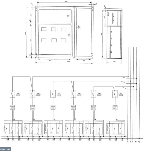 Этажный щиток