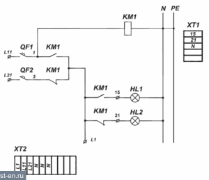 Схемы ВРУ-4СЭ