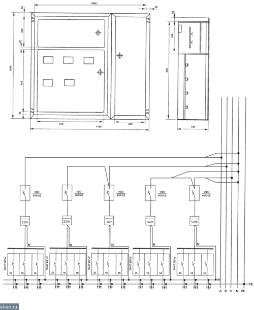 Этажный щиток