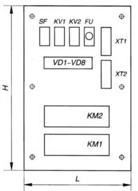 Блоки и панели УАВР – БУ(ПУ)8250