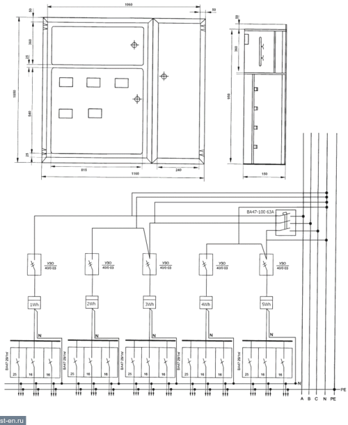 Этажный щиток