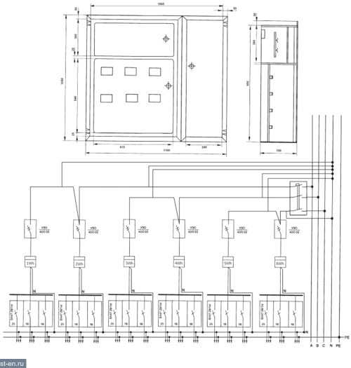 Этажный щиток